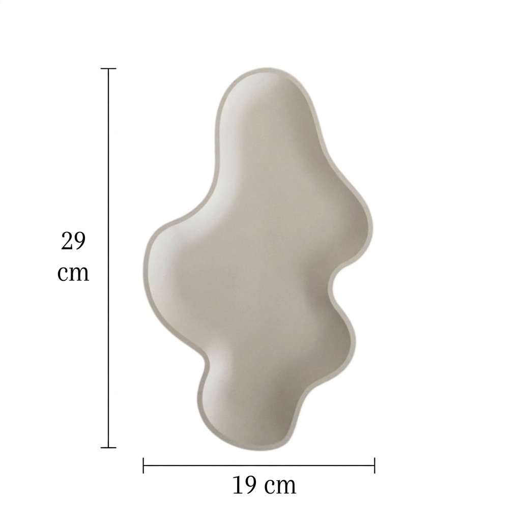 Διακοσμητικός Δίσκος Beige - Wave - Image 4
