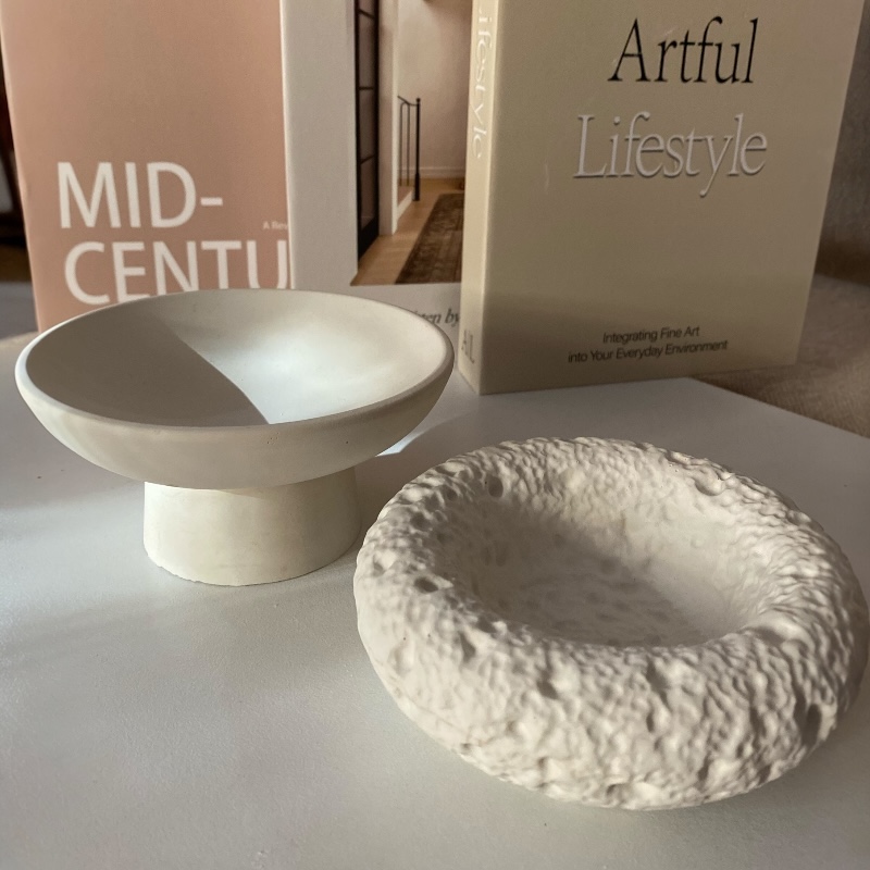 Διακοσμητικό Μπολ - Μπέζ Round - Image 3