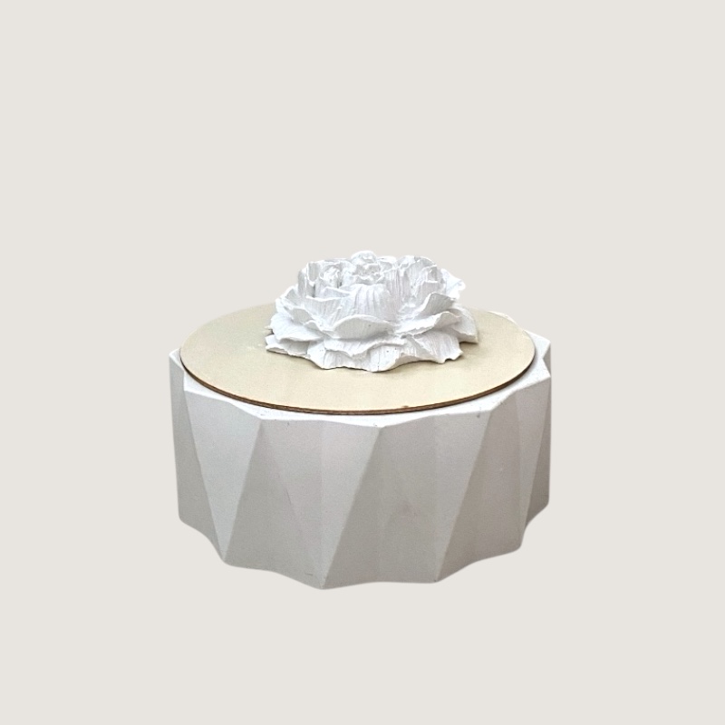 Διακοσμητικό Μπολ Λευκό Linea - Image 5