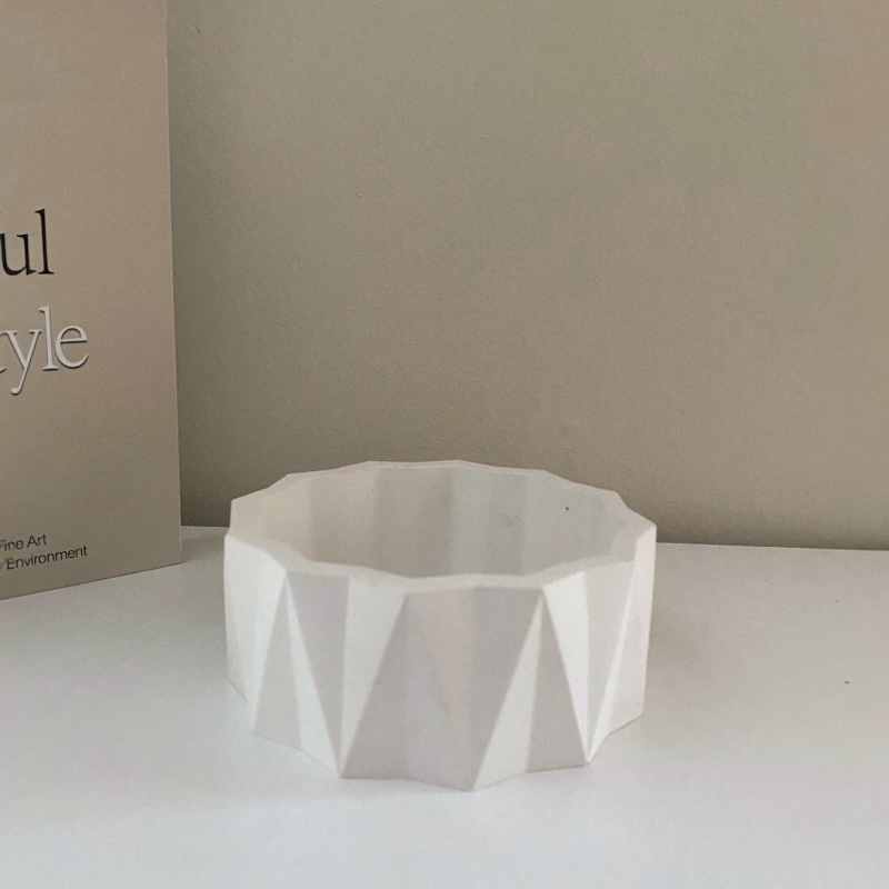 Διακοσμητικό Μπολ Λευκό Linea - Image 6