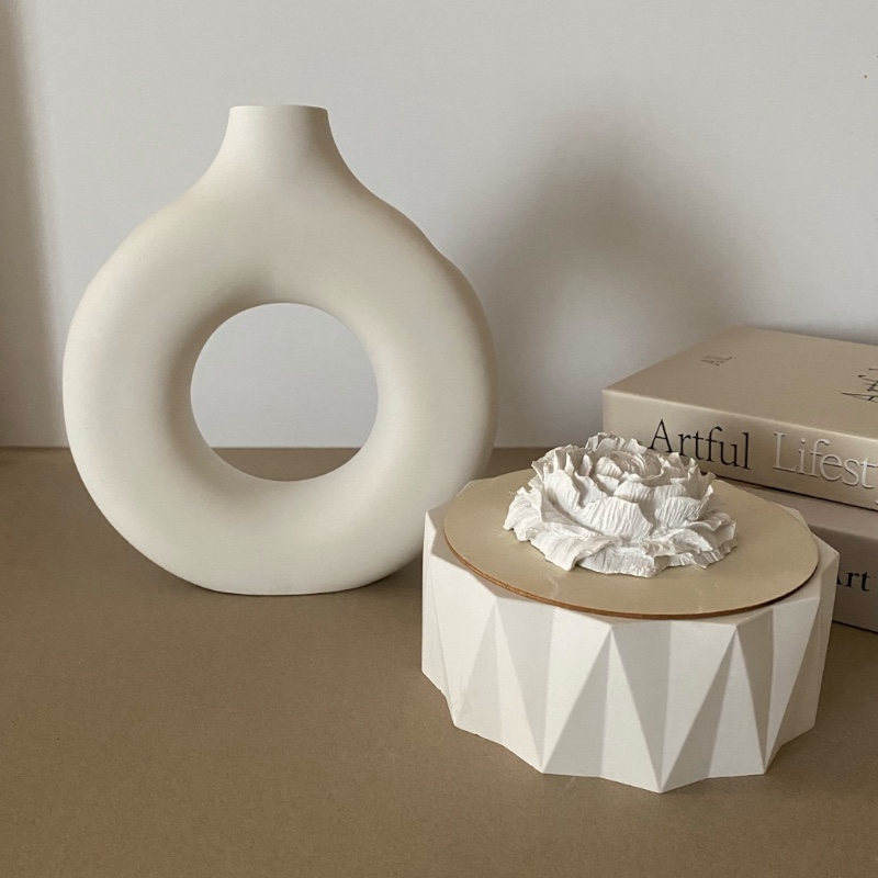 Διακοσμητικό Μπολ Λευκό Linea - Image 4