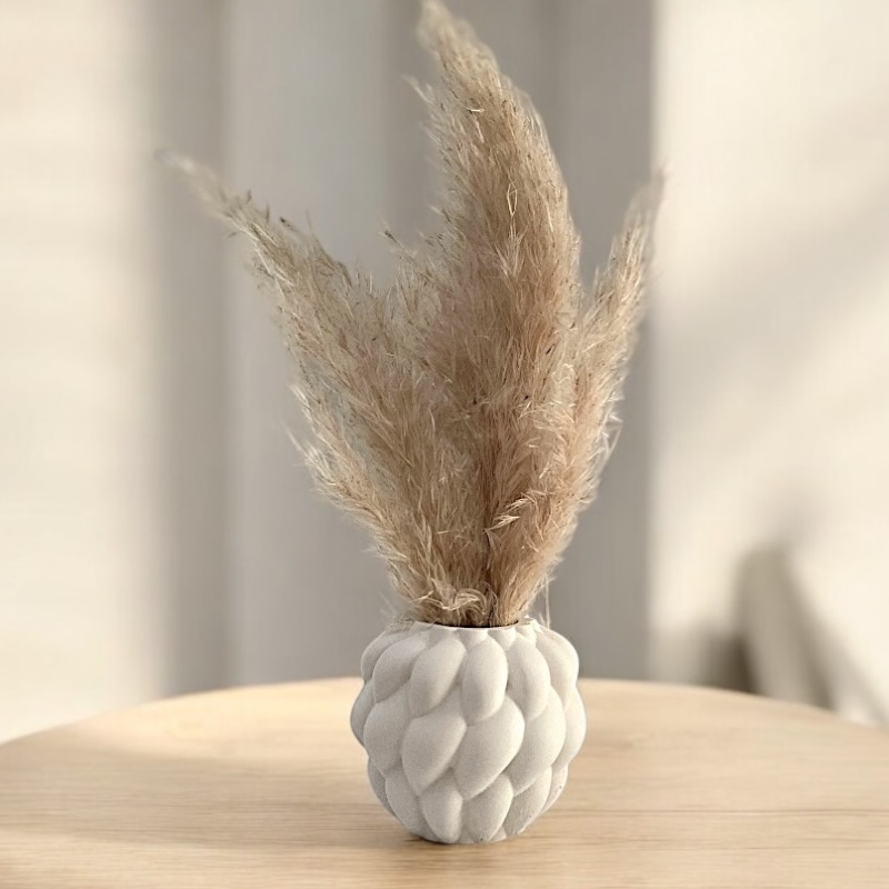 Διακοσμητικό Βάζο Μπεζ Drop - Image 3