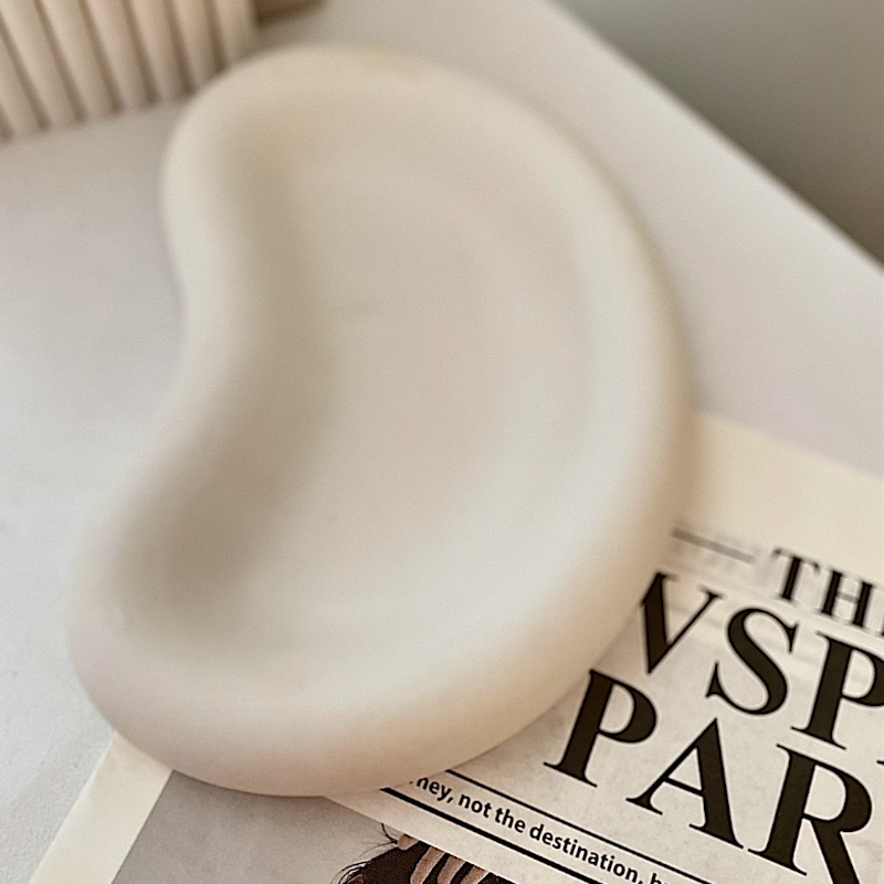 Διακοσμητικός Δίσκος Μπεζ Moon