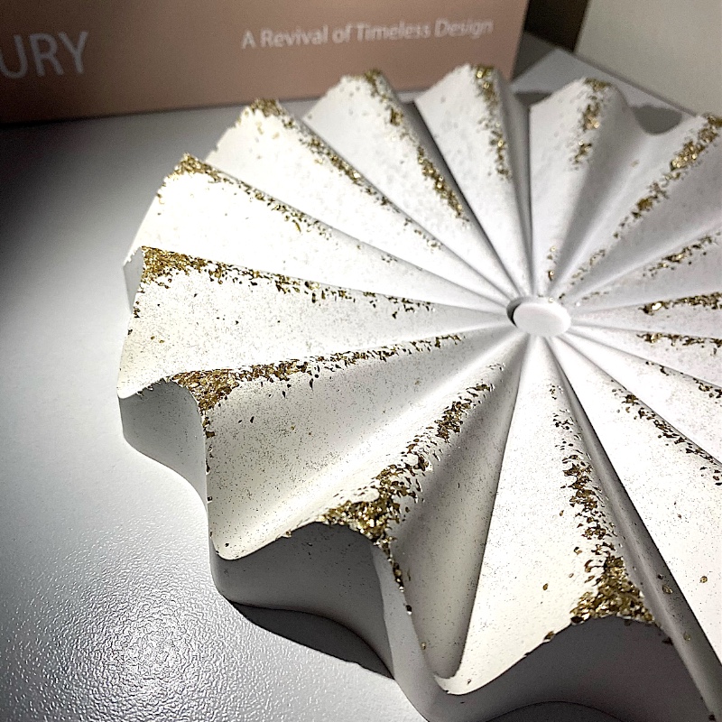 Διακοσμητικός Δίσκος Λευκός Form - Image 2