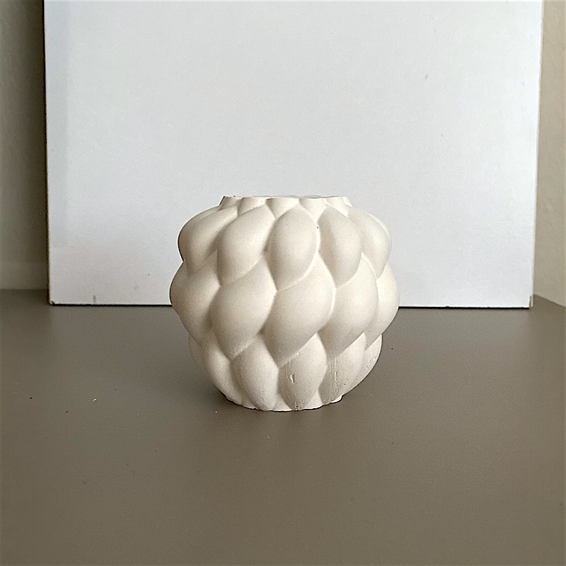 Διακοσμητικό Βάζο Μπεζ Drop - Image 5