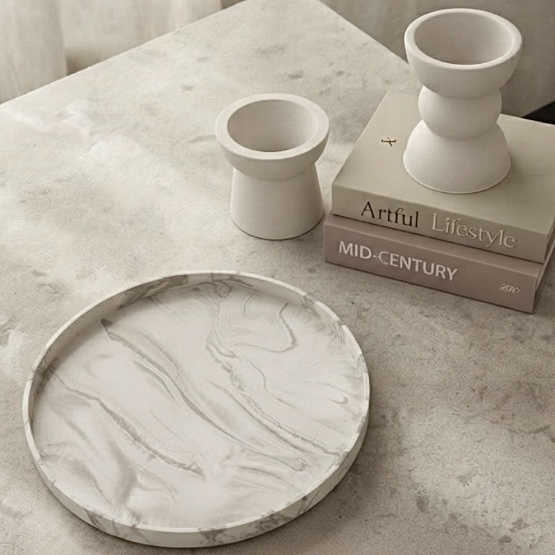 Διακοσμητικός Δίσκος Marble - Centro - Image 2