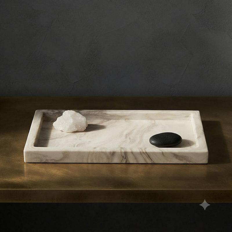 Διακοσμητικός Δίσκος marble - Cleo - Image 5