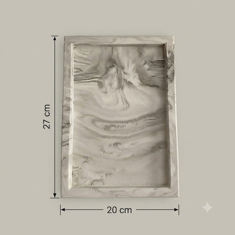 Διακοσμητικός Δίσκος marble - Cleo - Image 2