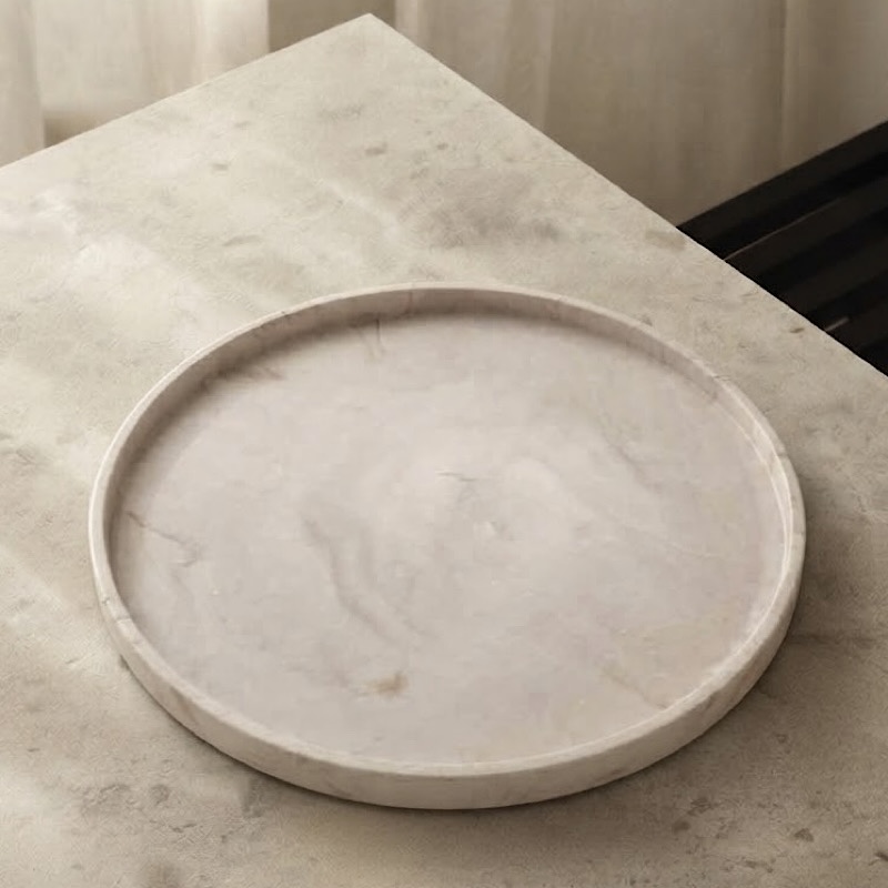 Δίσκος - Centro marble Dusty Pink