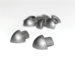 Τελείωμα προφίλ SILVER Matt CF10-M KARAG 10mm
