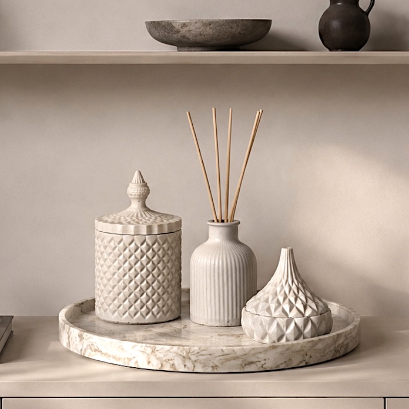 Διακοσμητικό Σετ - Marble decor
