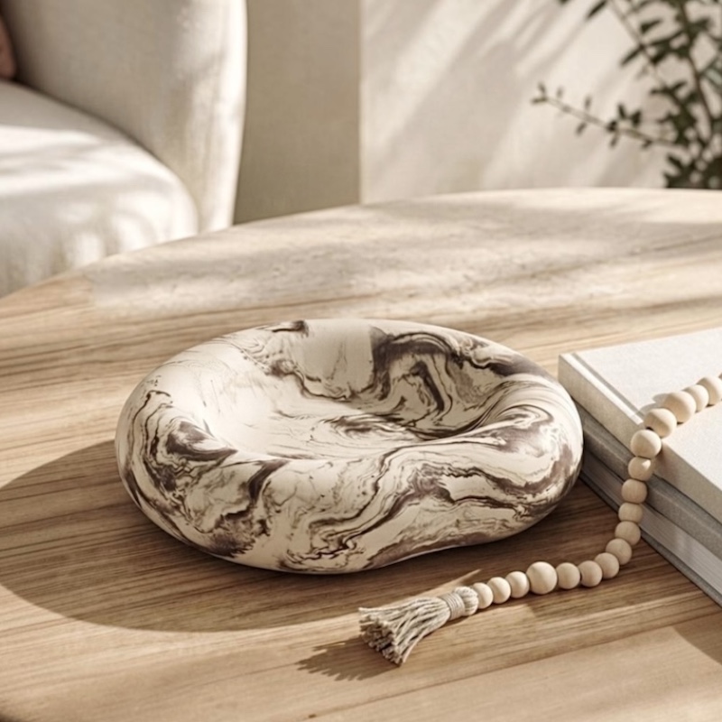 Διακοσμητικό Μπόλ - Logic beige Marble