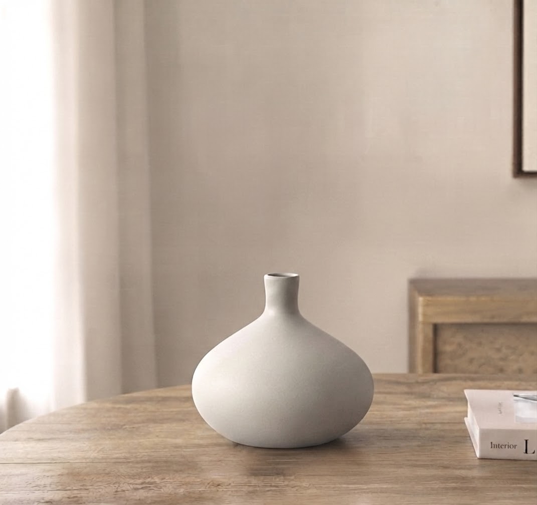Διακοσμητικό Βάζο - Opal Soft Grey - Image 4