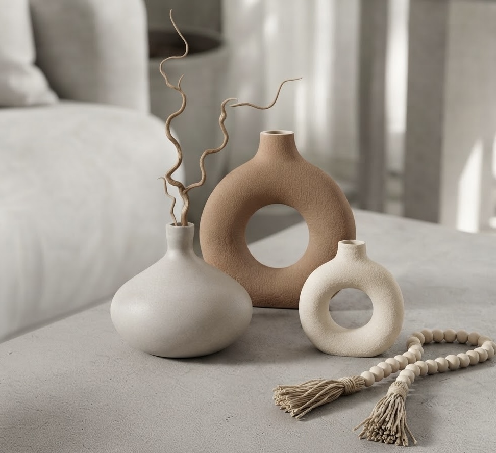 Διακοσμητικό Βάζο - Opal Soft Grey - Image 6