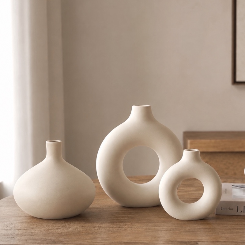 Διακοσμητικό Βάζο - Opal Linen - Image 3